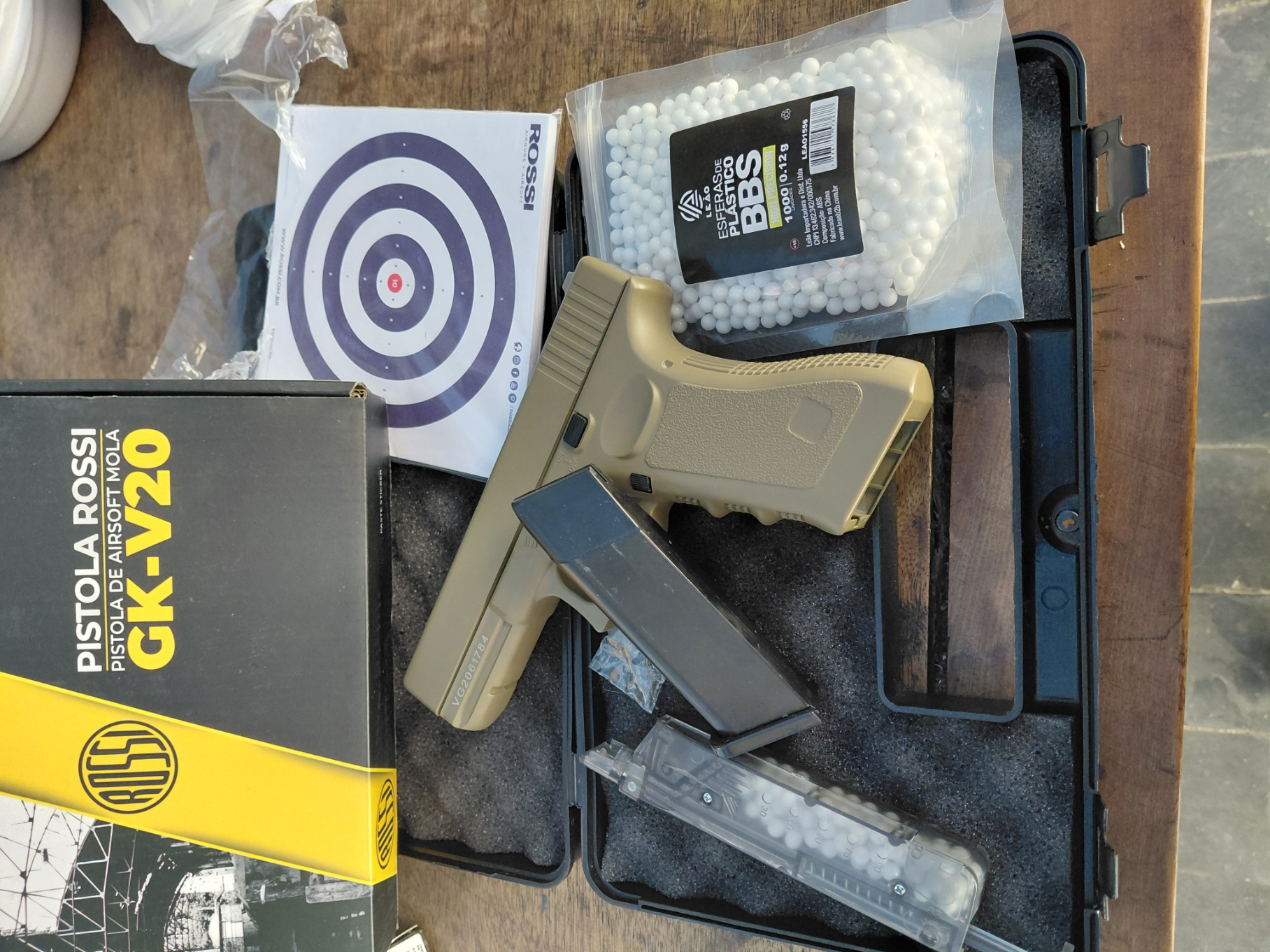 Airsoft Pistola GK-V20