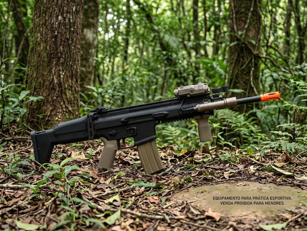 Airsoft FN Herstal SCAR-L Cybergun Full Metal