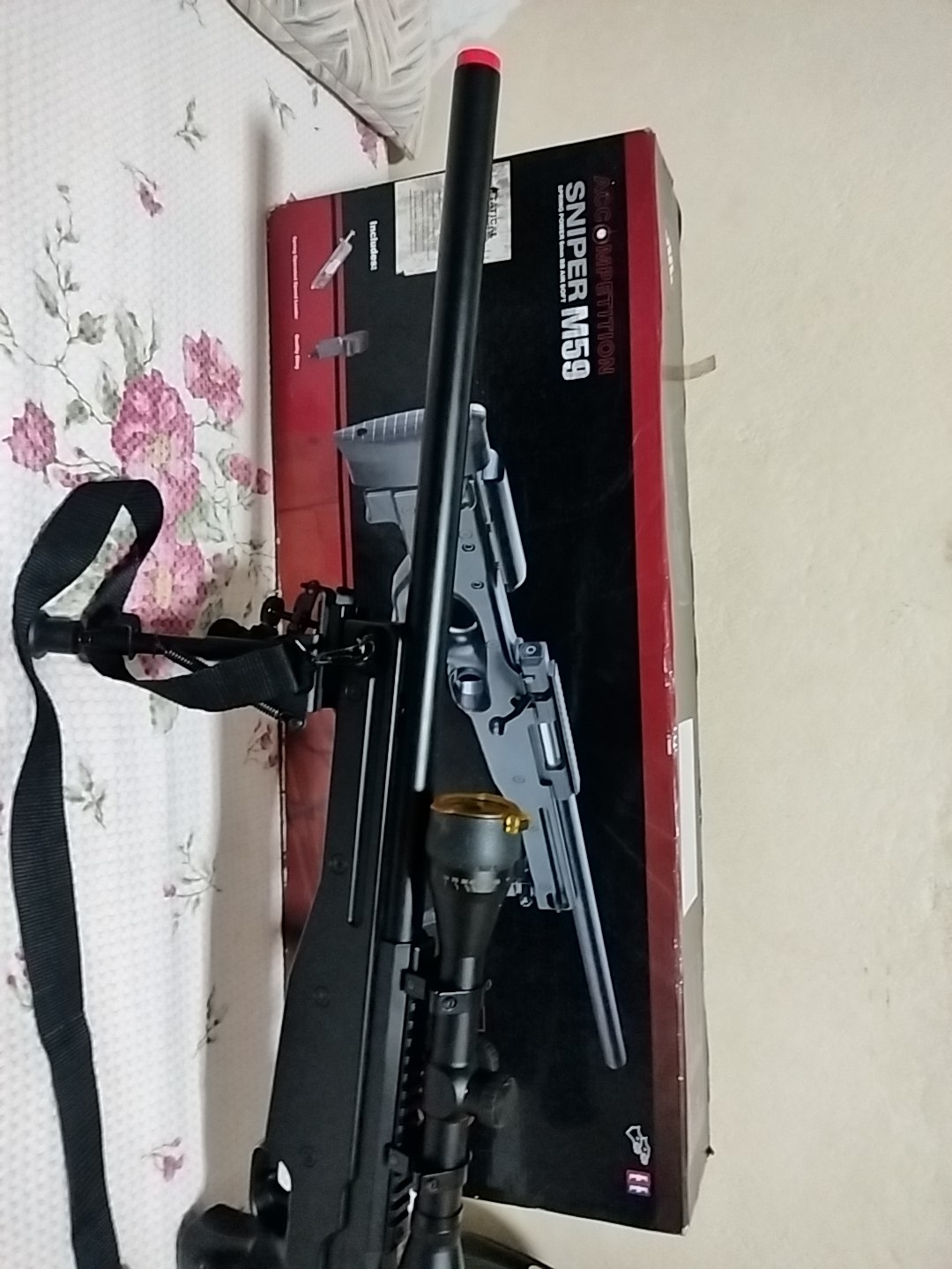 Sniper m59A spring em ótimo estado de conservação 
