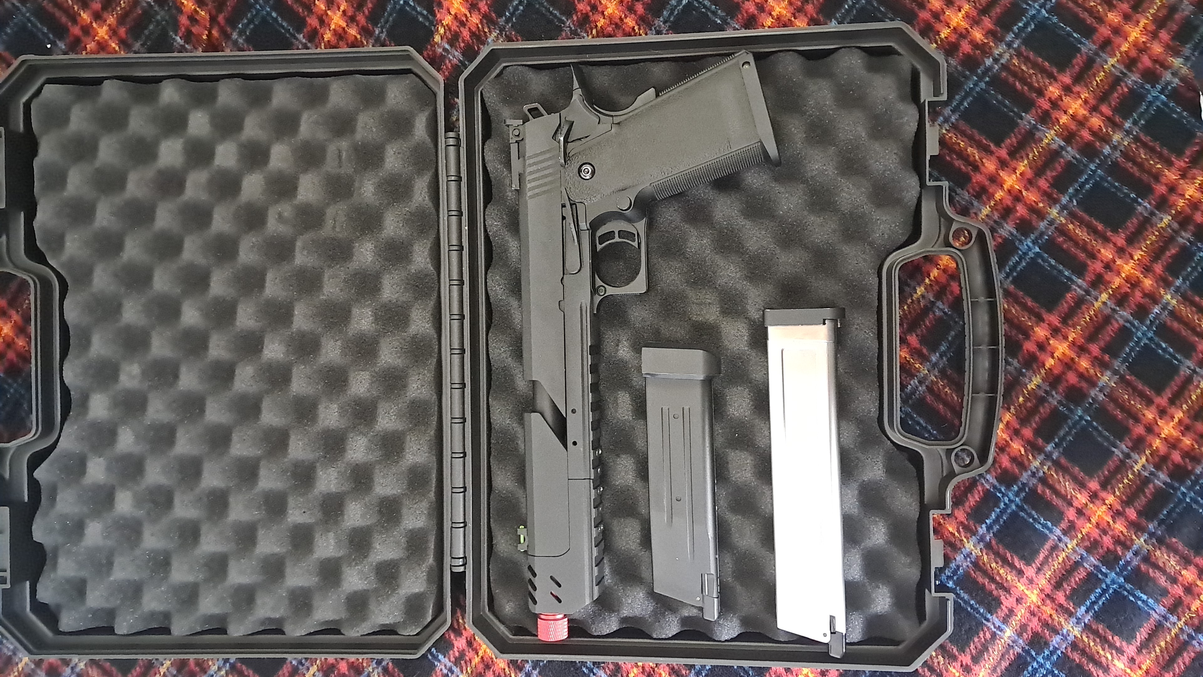 1911 Hi capa Speed Rossi + Mag extendido TaranT + Case